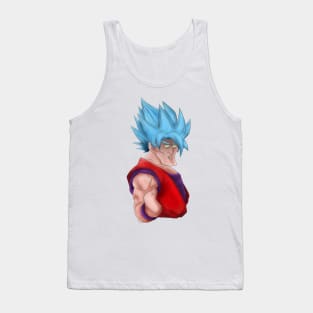 Super Squidward God Blue Tank Top